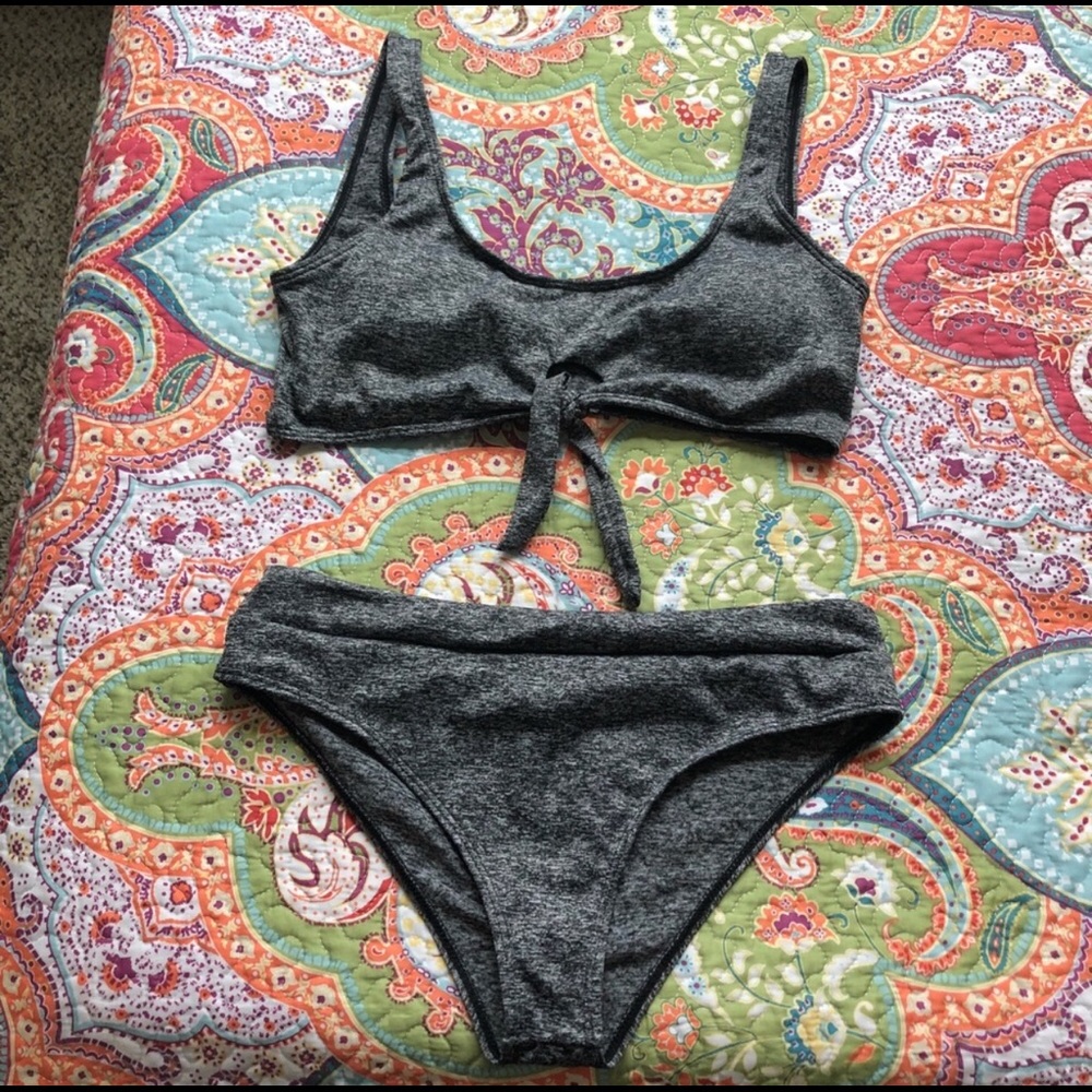 Charcoal bikini